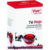 Té Rojo Vive+, Caja 50 Cápsulas