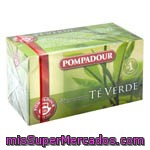 Té Verde Pompadour, Caja 20 Sobres