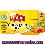 Té Yellow Label Lipton 20 Unidades De 1,5 Gramos