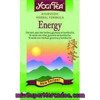 Tea Verde Energía Yogi, Caja 34 G