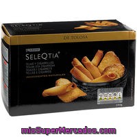 Tejas-cigarrillos Eroski Seleqtia, Caja 200 G