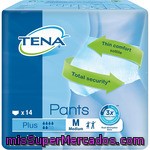 Tena Lady Pants Braguita De Incontinencia Mediana Bolsa 14 Unidades