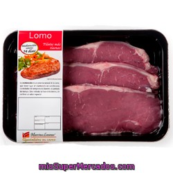 Ternera Añojo Lomo Fresco Filete, Martinez Loriente, Bandeja 500 G Aprox(peso Aproximado De La Unidad 500 Gr)