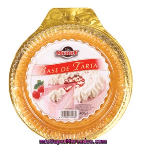 Tia Merry Base De Tarta Envase 400 Gr