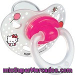 Tigex Hello Kitty Chupetes Fisiológicos Con Tetina De Silicona 6-18 Meses Blister 2 Unidades