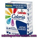 Tinte Azul Con Sal Incluida Cebralin Coloria, Pack 1 Dosis