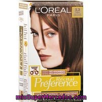 Tinte Castaño Claro Nº 5,3 Récital Préférenc Loreal 1 Unidad