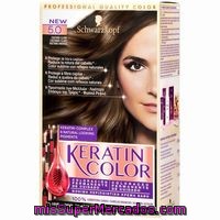 Tinte Castaño Claro N.5 Keratin Color, Caja 1 Unid.