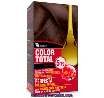 Tinte Coloracion Permanente Color Total  Nº 5.79 Chocolate (enriquecido Con Aceite Argan Y Tsubaki), Azalea, U