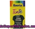 Tinte De Color Verde Oscuro (permite Teñir A Baja Temperatura 40ª, No Destiñe) Iberia 1 Unidad