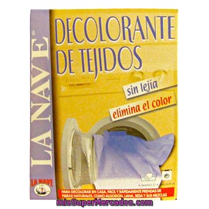 pastel Leia semanal Tinte ropa decolorante tejido, la nave, caja 2 sobres, precio actualizado  en todos los supers