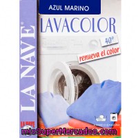 Tinte ropa lava tiñe azul, la nave, caja sobres, precio actualizado en todos los supers