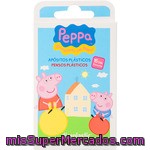 Tiraplastic Peppa Pig Apósitos Plásticos 2 Tamaños Caja 15 Unidades