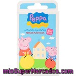 Tiraplastic Peppa Pig Apósitos Plásticos 2 Tamaños Caja 15 Unidades
