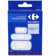 Tiras Adhesivas Transparentes Surtidas Carrefour 24 Ud.