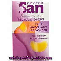 Tiritas Protectoras Ampolla Y Rozaduras, Doctor San, Paquete 5 U
