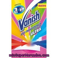 Toallitas Antitransferentes Color Vanish, Caja 10 Unid.