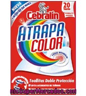 Toallitas Atrapacolor Cebralín 20 Ud.