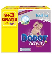 Toallitas Bebé Dodot-activity Pack 12x54 Ud.