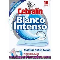 Toallitas Blanco Intenso Cebralin, Caja 10 Unid.