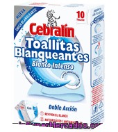 Toallitas Blanqueantes Cebralín 10 Ud.