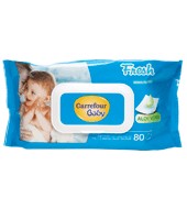 Toallitas De Bebé Con Tapa Carrefour Baby 80 Ud.