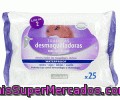 Toallitas Desmaquilladoras Waterproof Auchan 50 Unidades