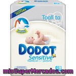 Toallitas Dodot Sensitive, Pack 4x54 Unid.