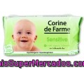 Toallitas Húmedas Cambio Sensitive Para Bebés Corine De Farme 62 Unidades