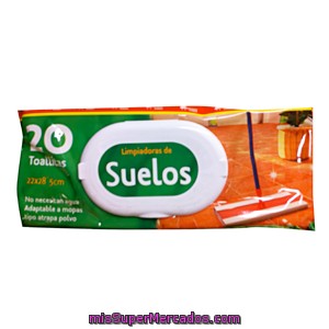 Toallitas Limpiasuelos, Bosque Verde, Paquete 20 U