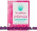Toallitas Para La Higiene íntima Con Aloe Vera Auchan 10 Unidades