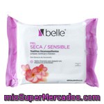 Toallitas Piel Seca-sensible Belle, Paquete 25 Unid.