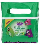 Toallitas Wc Infantiles Carrefour Kids Pack De 2x60 Ud.