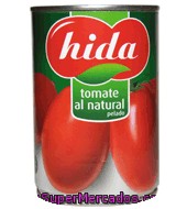 Tomate Al Natural Entero Hida 240 G.