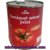 Tomate
            Condis Natural Pelado 240 Grs