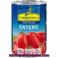 Tomate Entero Pelado Carretilla, Lata 390 G