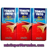 Tomate Frito, Hacendado, Brick 3 X 400 G -1200 G