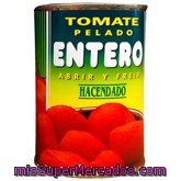 Tomate Natural Entero Pelado, Hacendado, Bote 820 G Escurrido 480 G