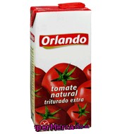 Tomate Natural Triturado Extra Orlando 800 G.