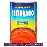 Tomate Natural Triturado, Hacendado, Bote 400 G