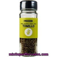 Tomillo Para Sazonar Eroski, Frasco 15 G