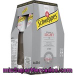 Tónica Light Schweppes Pack De 4 Botellas De 25 Centilitros