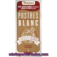 Torras Chocolate Blanco Sin Azúcar 200g