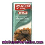 Torras Chocolate Con Leche Almendra Sin Azúcar 125g