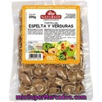 Tortellini Con Espelta-verduras Natursoy, Bandeja 250 G