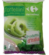 Tortellini De Espinacas Rellenos De Requesón Carrefour 250 G.