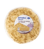 Tortilla De Patata Con Cebolla Carrefour Discount 1 Ud.