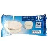 Tortita De Arroz Integral Bañada Con Yogur Carrefour 130 G.