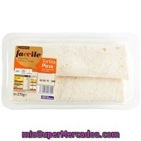 Tortita Pizza Eroski Faccile, Bandeja 270 G