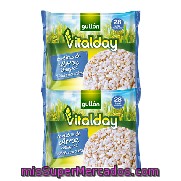 Tortitas De Arroz Integral Vitalday Gullón 115,2 G.